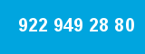 922 949 28 80